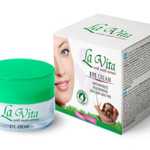Crème pour les Yeux "LA VITA" (15% Extrait d'Escargots)